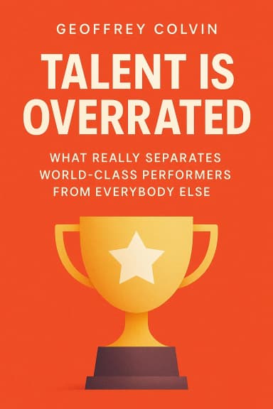 Talent Is Overrated cover