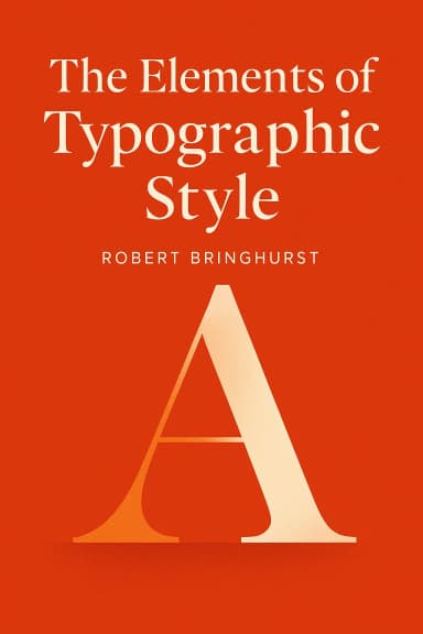 The Elements of Typographic Style cover