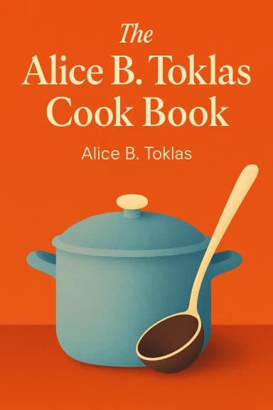 The Alice B. Toklas Cook Book cover