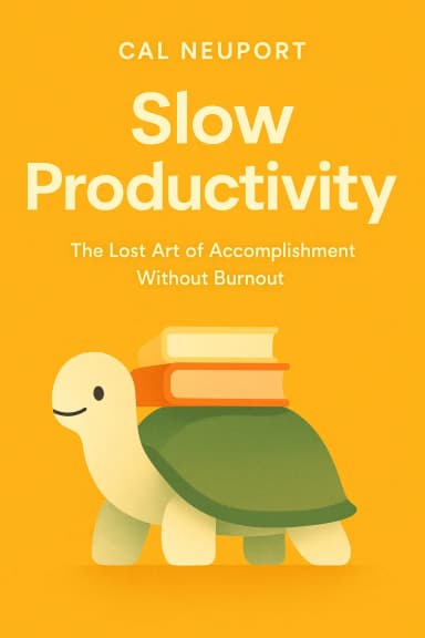 Slow Productivity cover