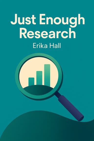 Just Enough Research cover