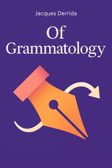 Of Grammatology cover