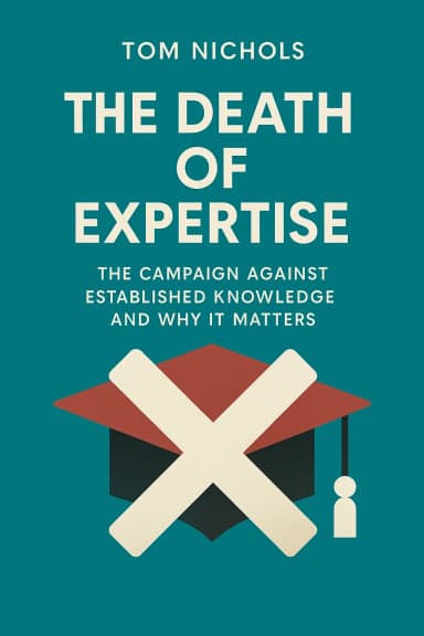 The Death of Expertise cover