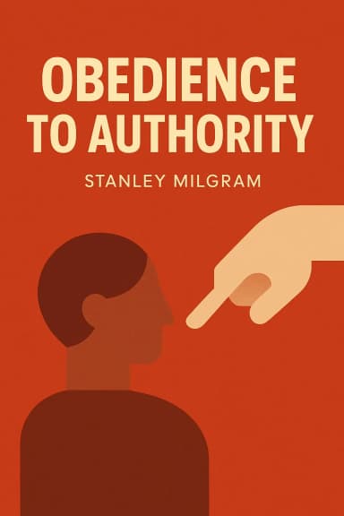Obedience to Authority cover