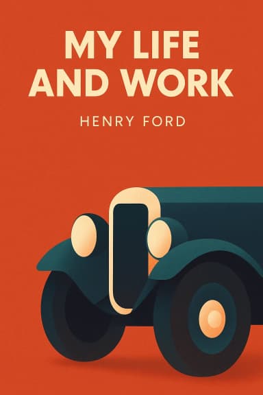 My Life and Work cover