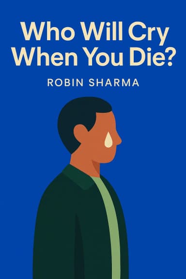 Who Will Cry When You Die? cover