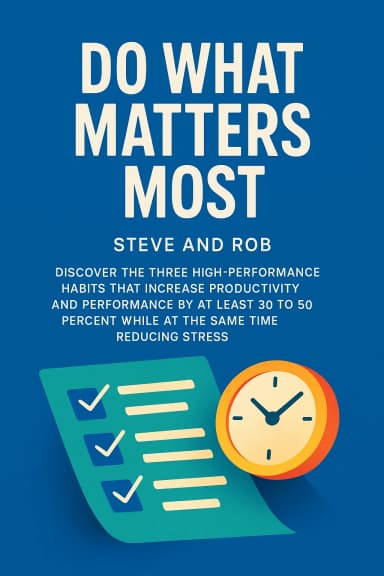 Do What Matters Most cover