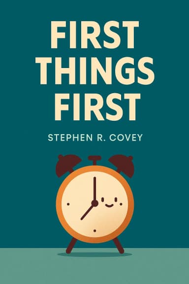 First Things First cover
