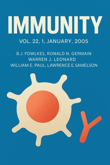 Immunity, Vol. 22, 1, January, 2005 cover