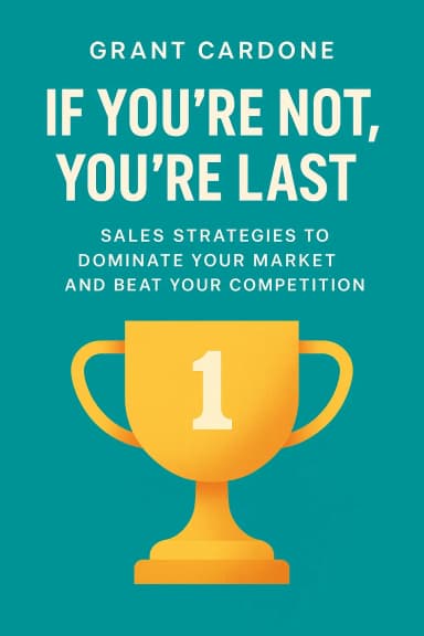 If You’re Not First, You’re Last cover