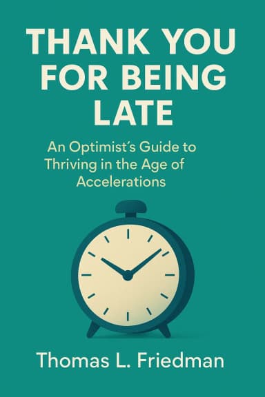 Thank You for Being Late cover