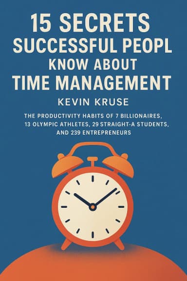 15 Secrets Successful People Know About Time Management cover
