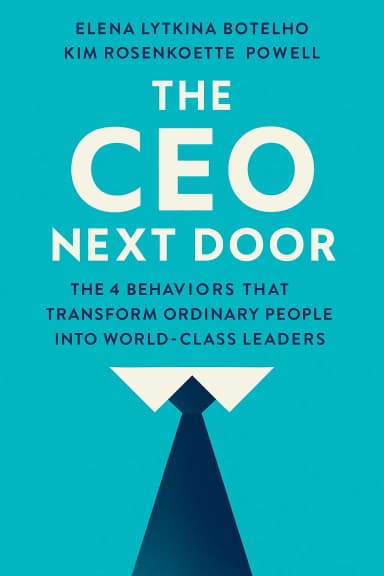 The CEO Next Door cover