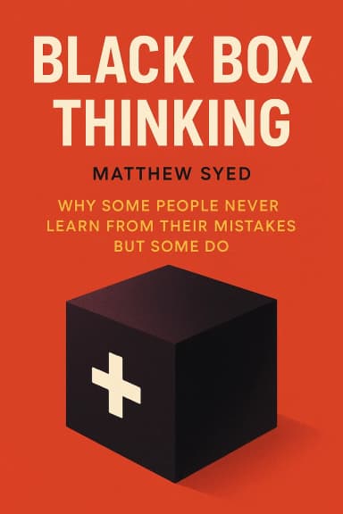 Black Box Thinking cover