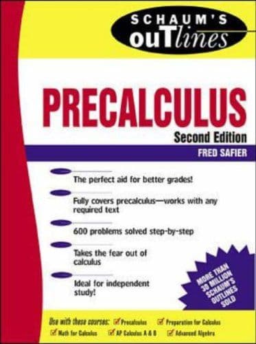 Schaum's Outline of Precalculus cover