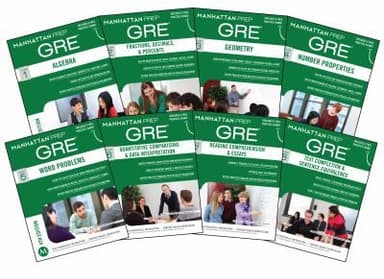 Manhattan Prep Gre Set Of 8 Strategy Guides cover