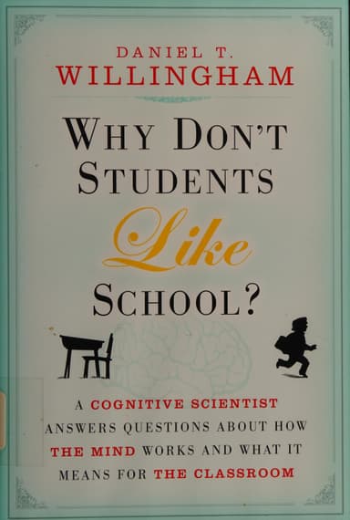 Why don't students like school? cover