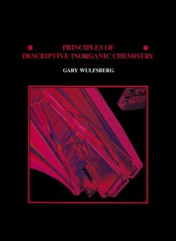Principles of Descriptive Inorganic Chemistry cover