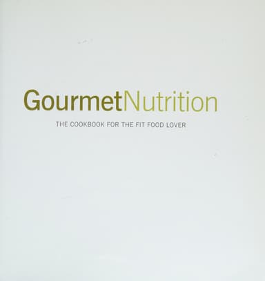 Gourmet Nutrition cover