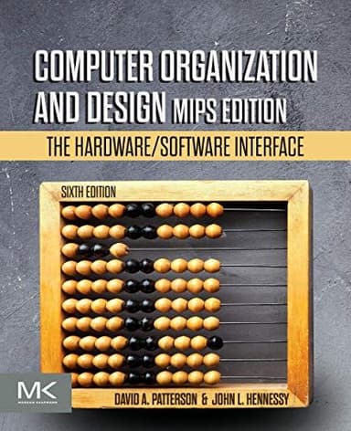 Computer Organization and Design MIPS Edition cover