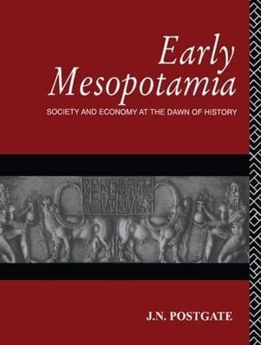 Early Mesopotamia cover