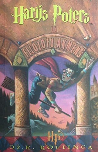 Harry Potter and the philosopher's stone cover