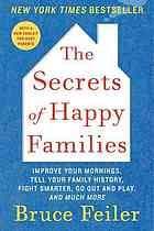 The Secrets of Happy Families cover
