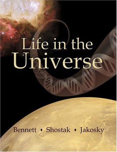 Life in the universe cover