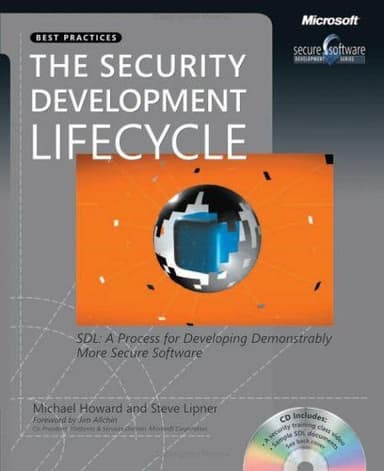 The security development lifecycle cover
