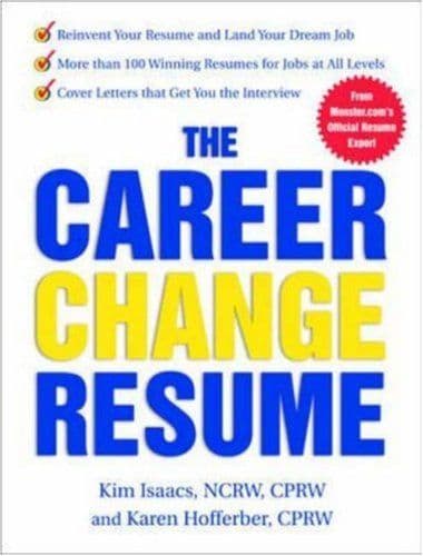 The career change resume cover