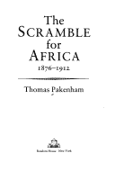 The scramble for Africa, 1876-1912 cover