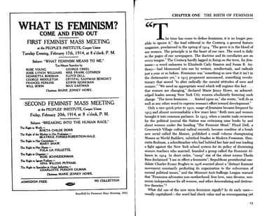 The grounding of modern feminism cover