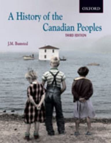 A History of the Canadian Peoples cover