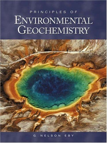 Principles of environmental geochemistry cover