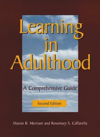 Learning in adulthood cover
