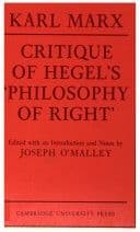 Zur Kritik der Hegelschen Rechtsphilosophie cover