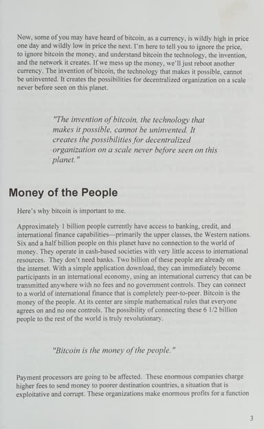 The Internet of money cover