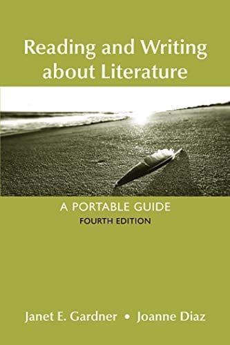 Reading and Writing about Literature cover