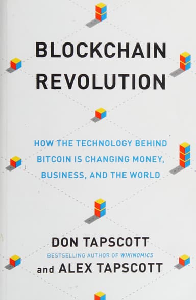 Blockchain revolution cover