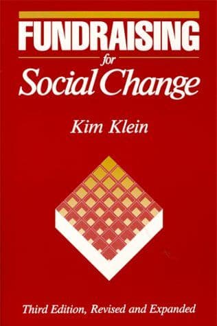Fundraising for social change cover