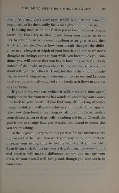 Mindful parenting cover