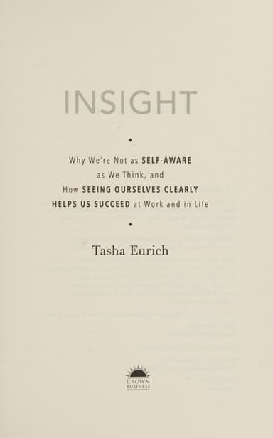 Insight cover