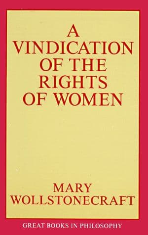 A Vindication of Rights of Woman cover