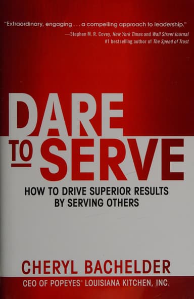 Dare to serve cover