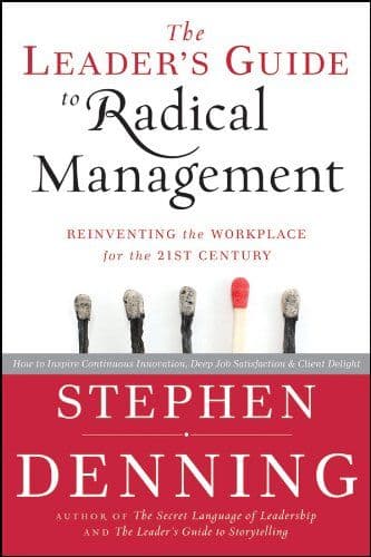 The leader's guide to radical management cover
