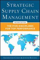 Strategic supply chain management cover