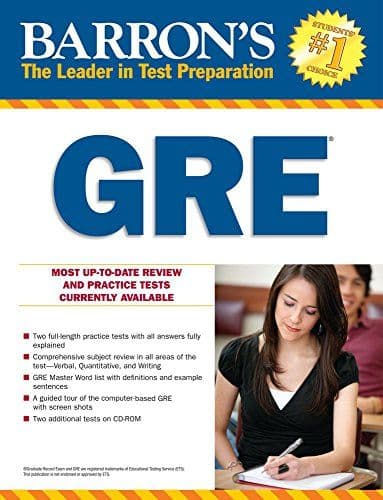 Barron's GRE, 21st Edition cover