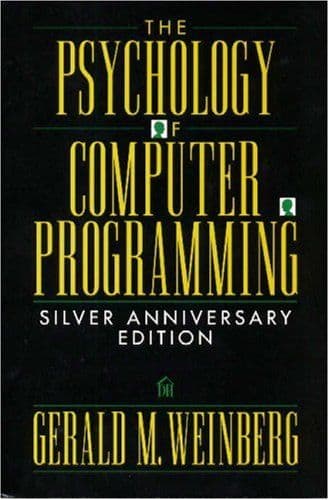 The psychology of computer programming cover