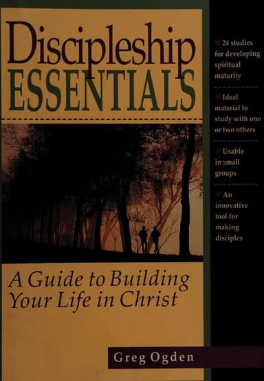 Discipleship essentials cover