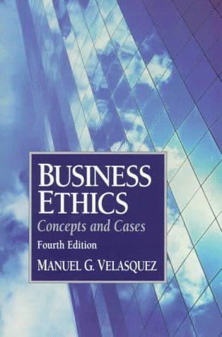 Business ethics cover